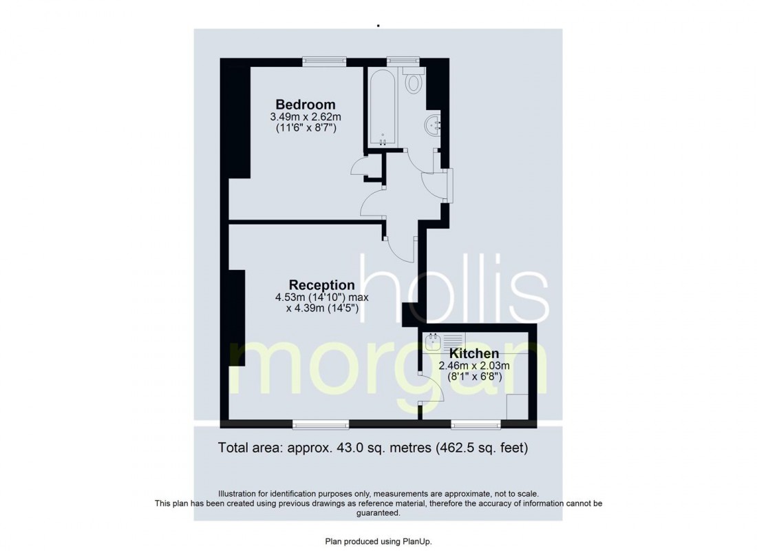 Floorplan for FLAT | UPDATING | GLASTONBURY