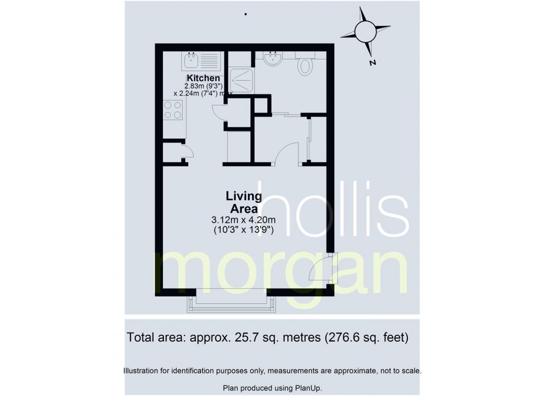 Floorplan for STUDIO | PARKING | BS8