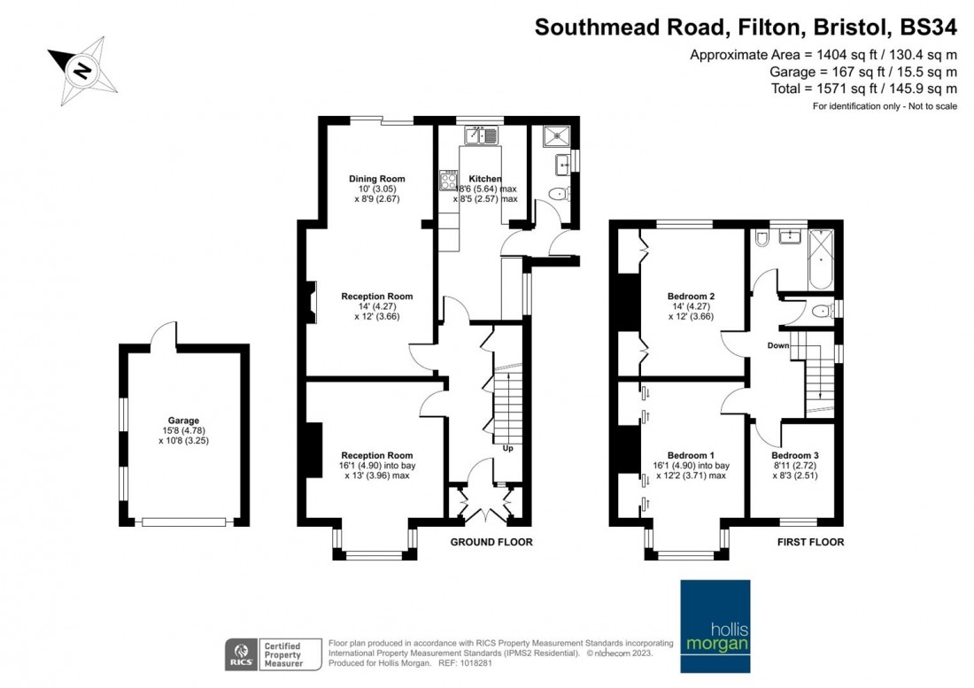 Floorplan for Southmead Road, Filton