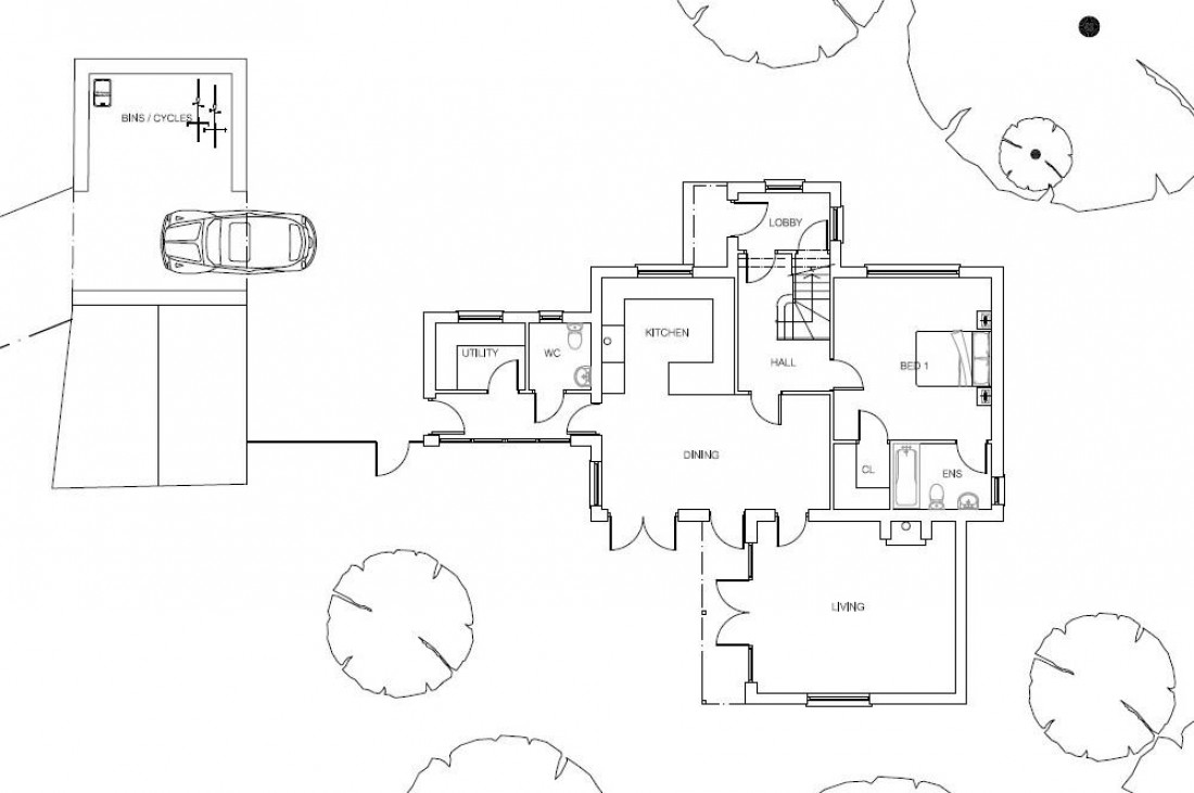 Floorplan for PLOT | PLANNING | WRINGTON