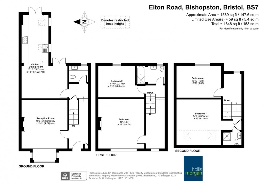 Floorplan for Elton Road, Bishopston