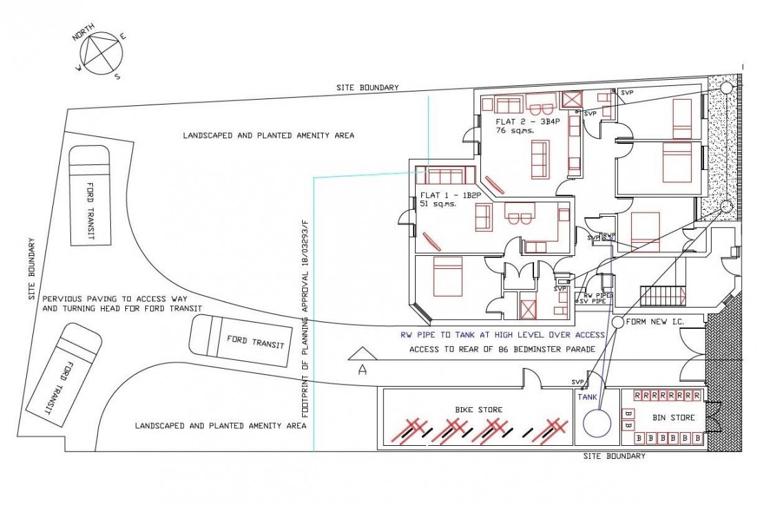 Floorplan for DEVELOPMENT SITE | PLANNING | BS3