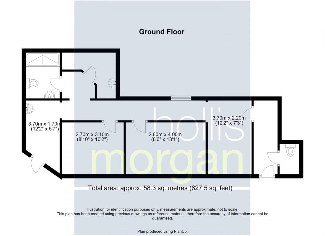 Floorplan for VACANT COMMERCIAL | BS16