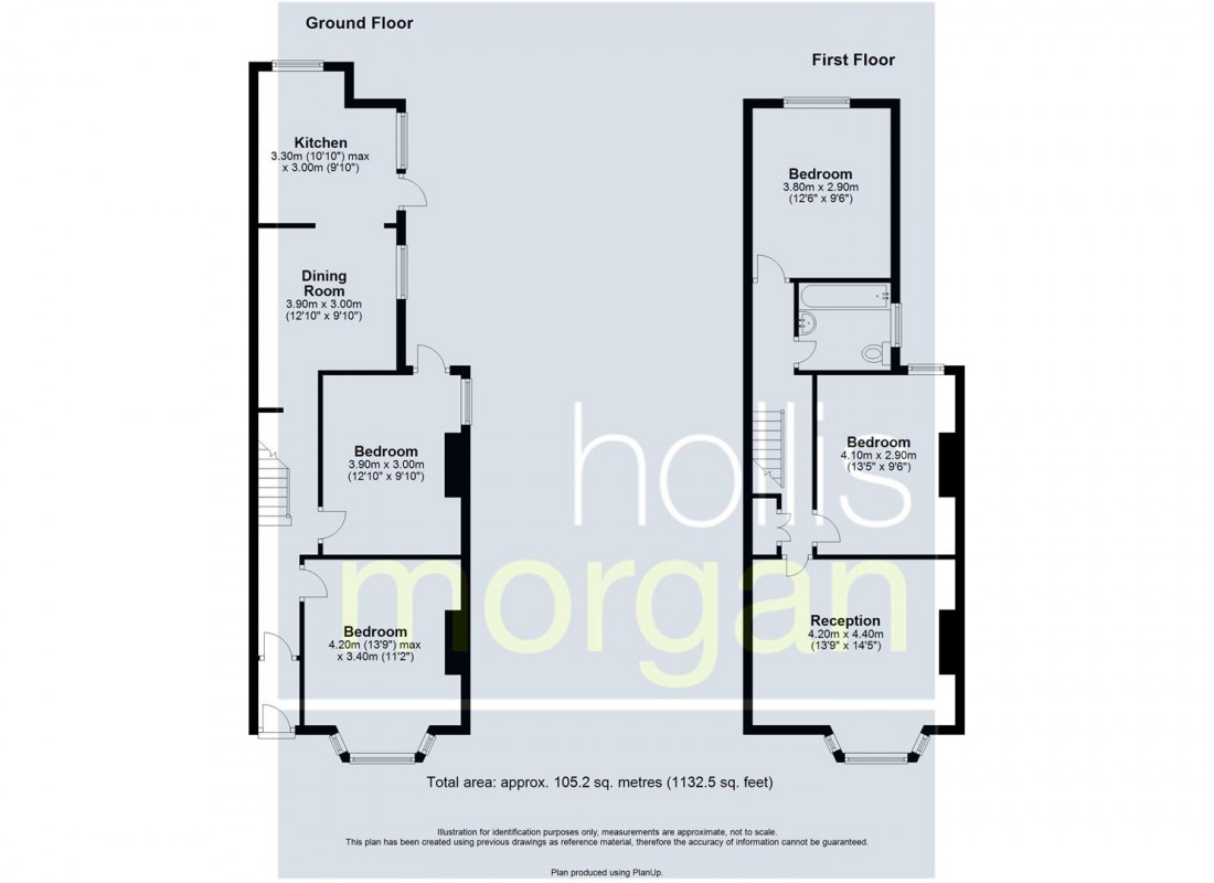 Floorplan for HOUSE | UPDATING | HMO | BS7