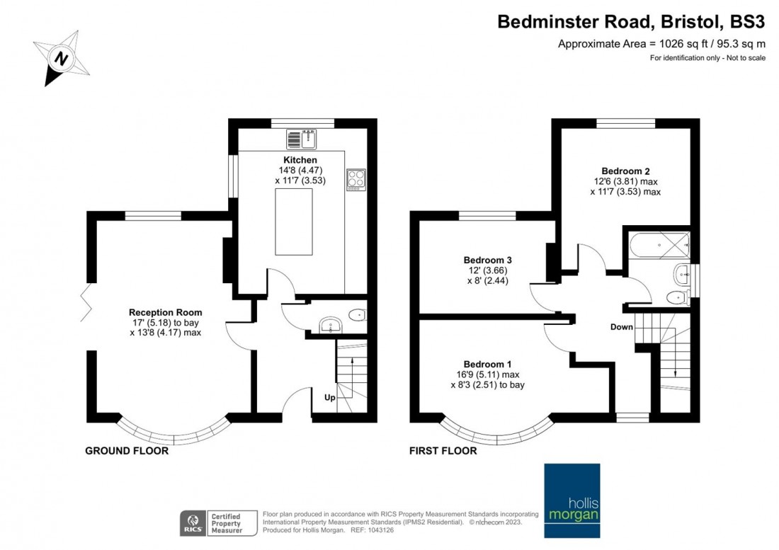 Floorplan for Bedminster Road, Bedminster