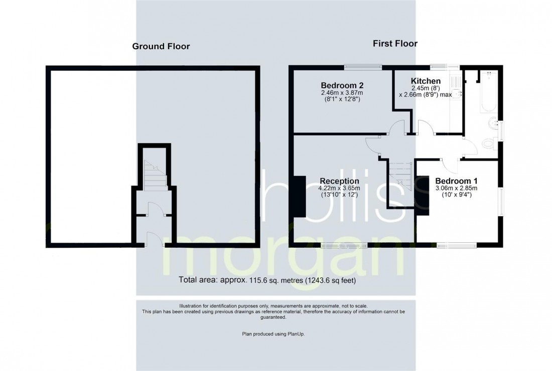 Floorplan for 2 X FLATS | SOUTHMEAD