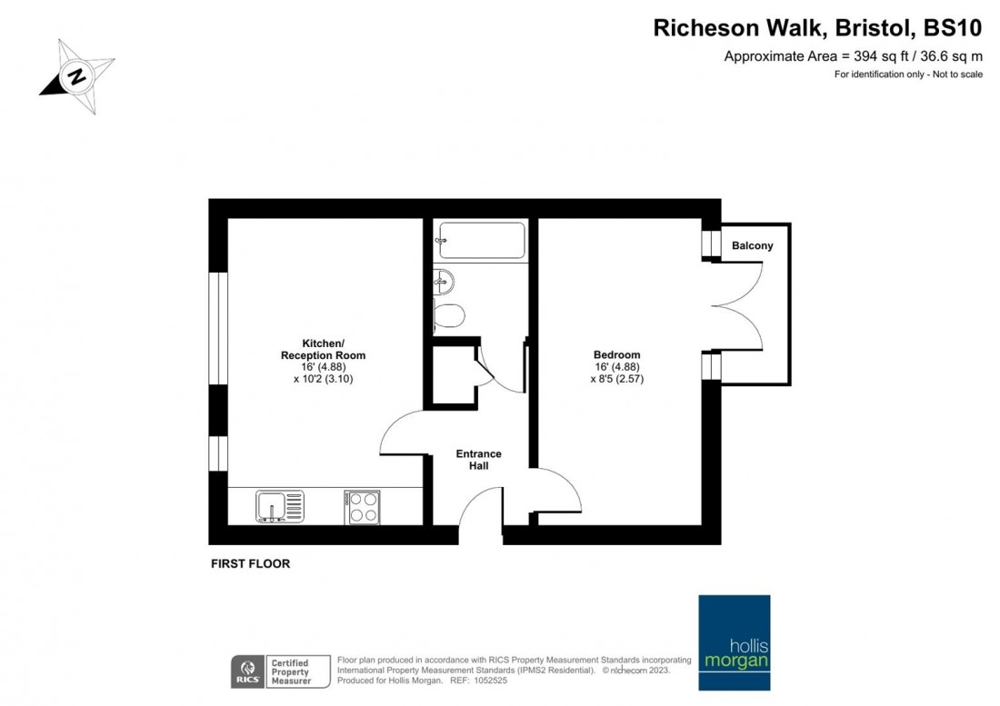 Floorplan for Richeson Walk, Henbury