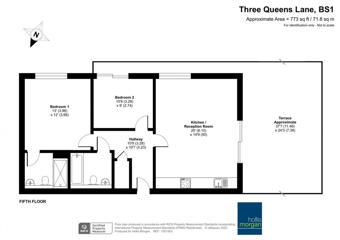 Floorplan for Three Queens Lane, Redcliffe