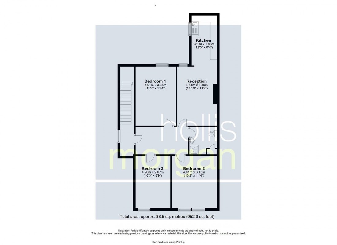 Floorplan for RENOVATED FLAT | REDUCED £ | CLEVEDON