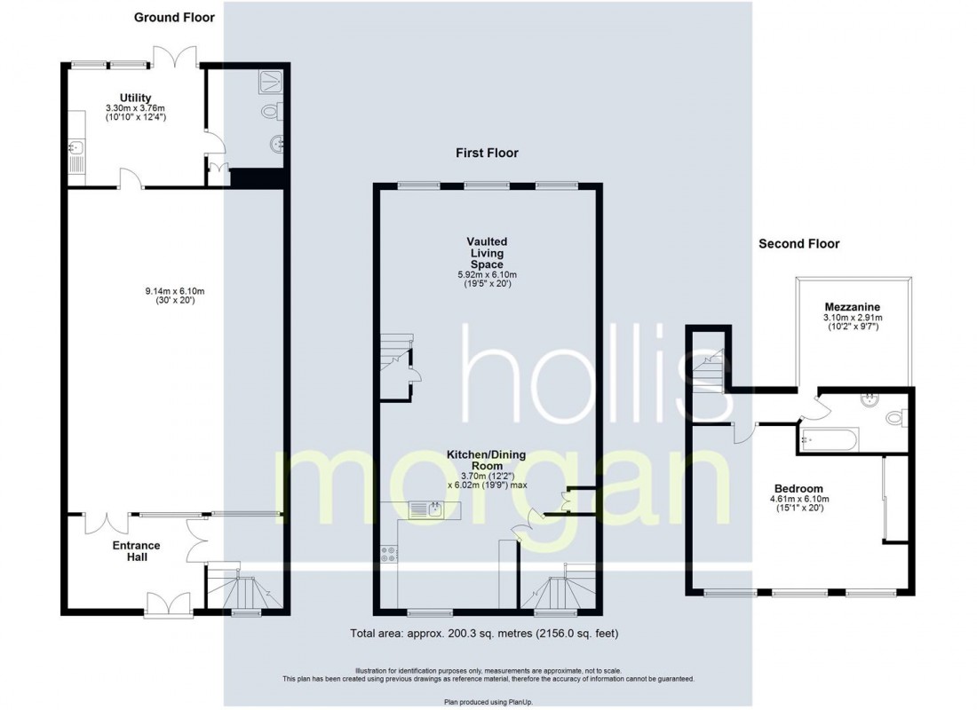 Floorplan for CONVERTED CHAPEL | BANWELL