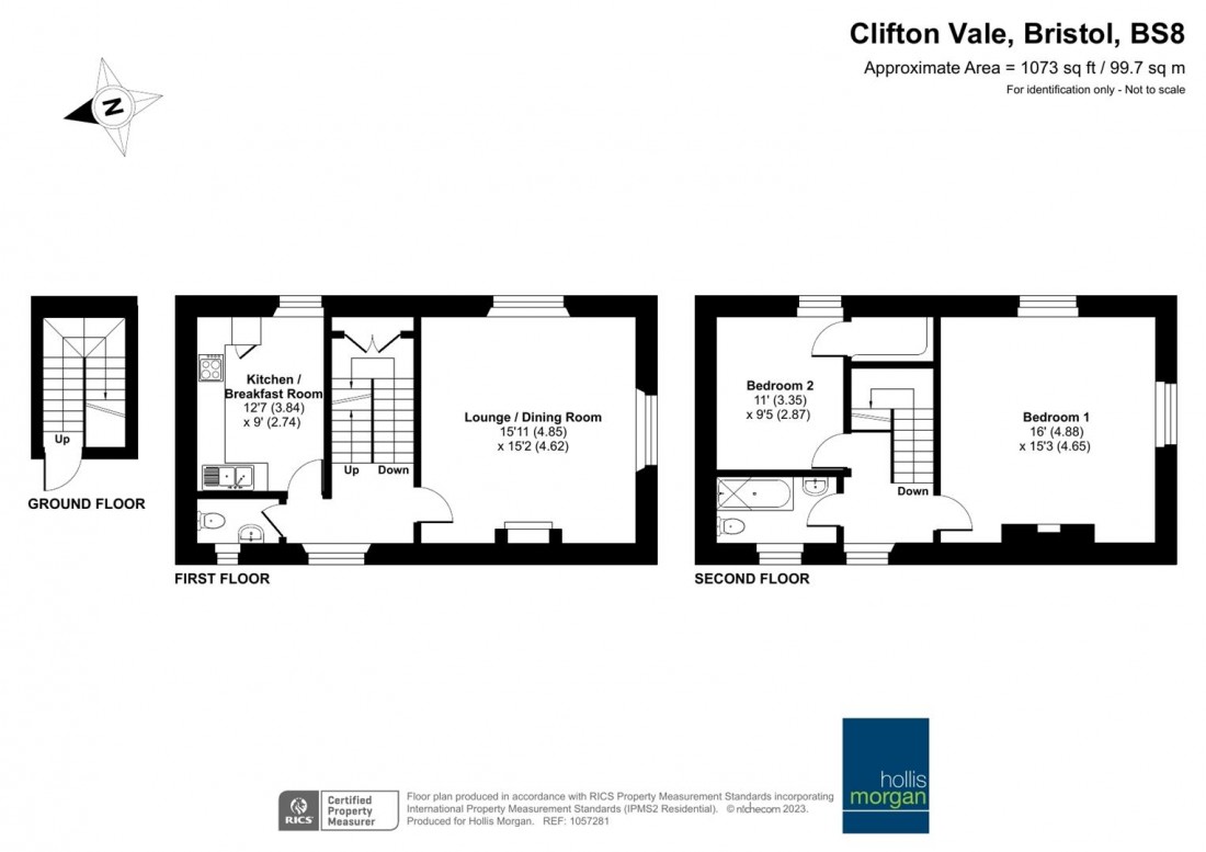 Floorplan for Clifton Vale, Clifton