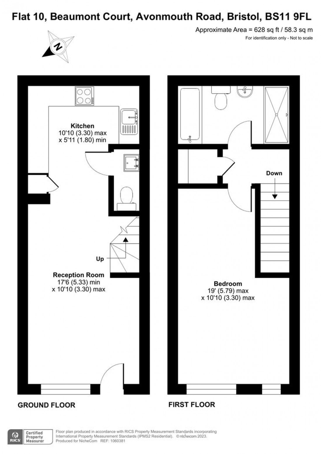 Floorplan for Avonmouth Road, Avonmouth