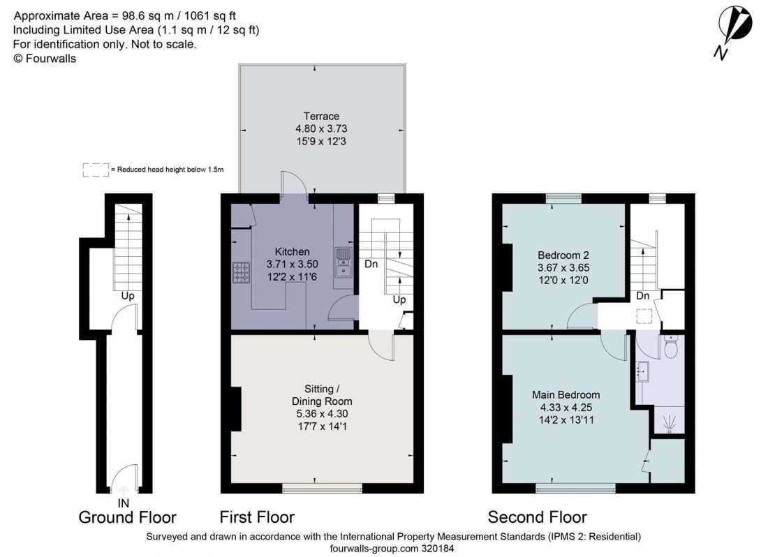 Floorplan for Worrall Road, Clifton