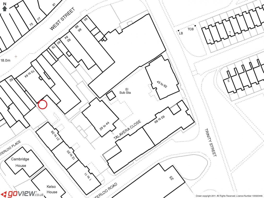 Floorplan for 2 x SECURE PARKING SPACES | OLD MARKET