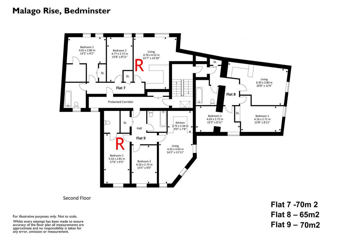 Floorplan for Malago Rise, Bedminster