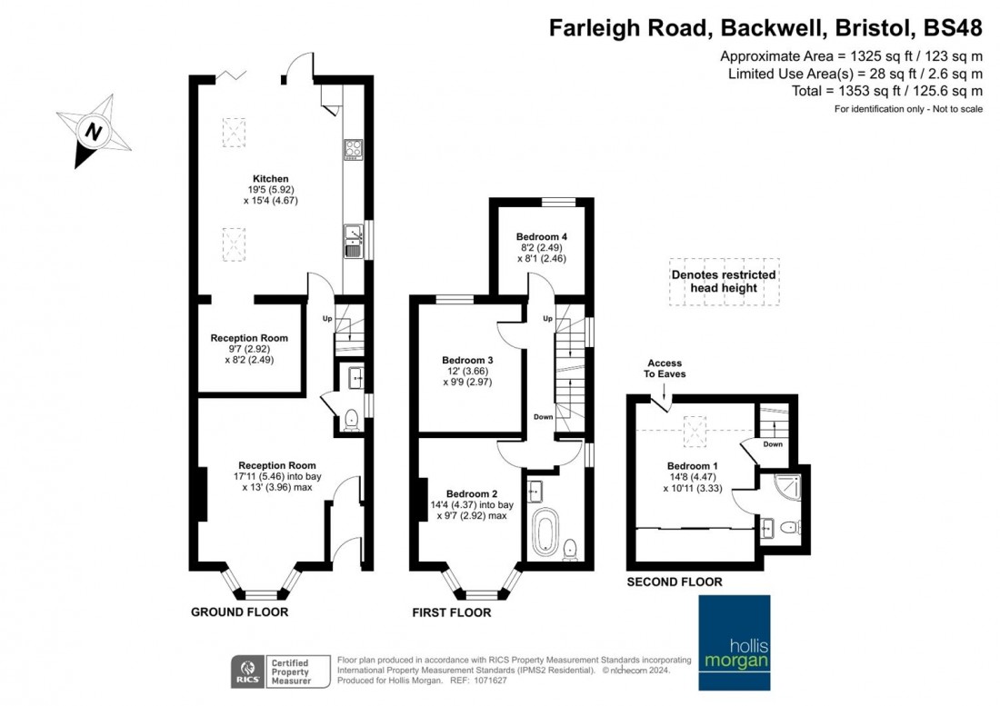 Floorplan for Farleigh Road, Backwell