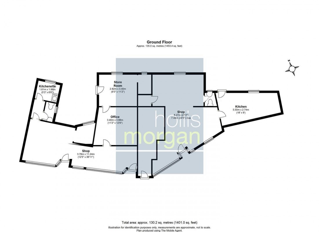 Floorplan for COMMERCIAL INVESTMENT | £23K | CLEVEDON