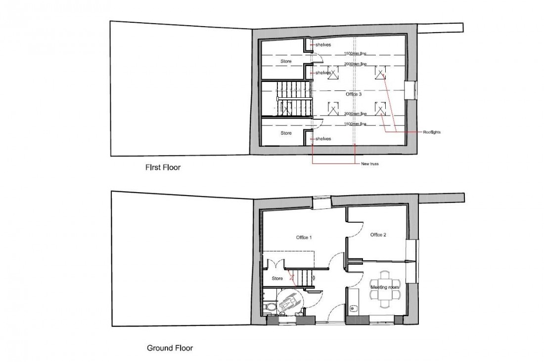 Floorplan for GARAGES | PLANNING | FROME