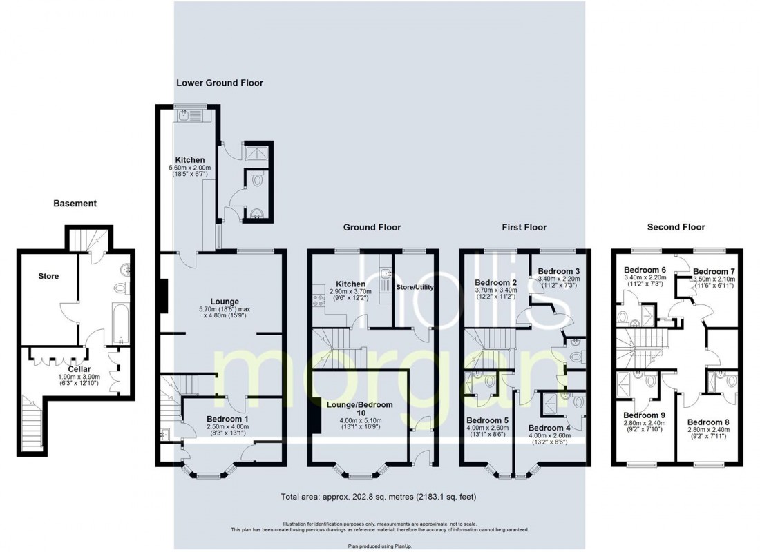 Floorplan for PERIOD PROPERTY | WSM