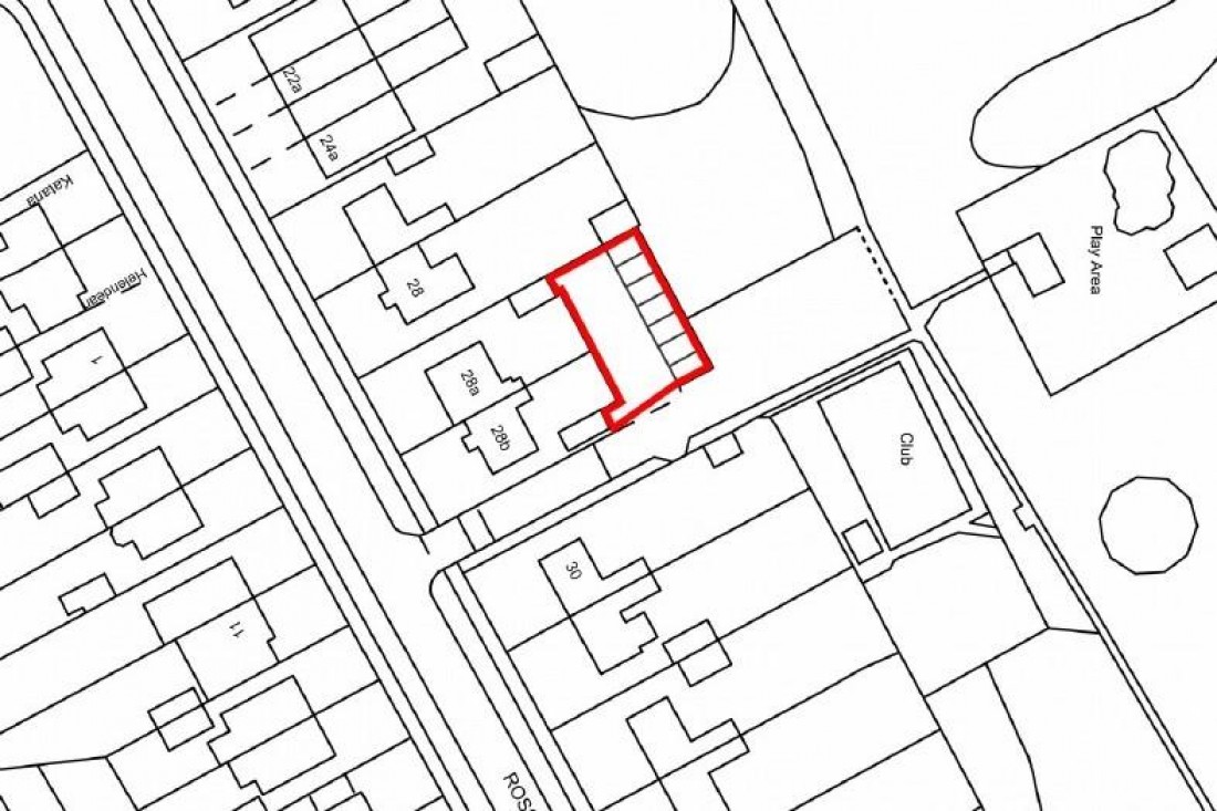 Floorplan for RANK OF 7 GARAGES | BS34