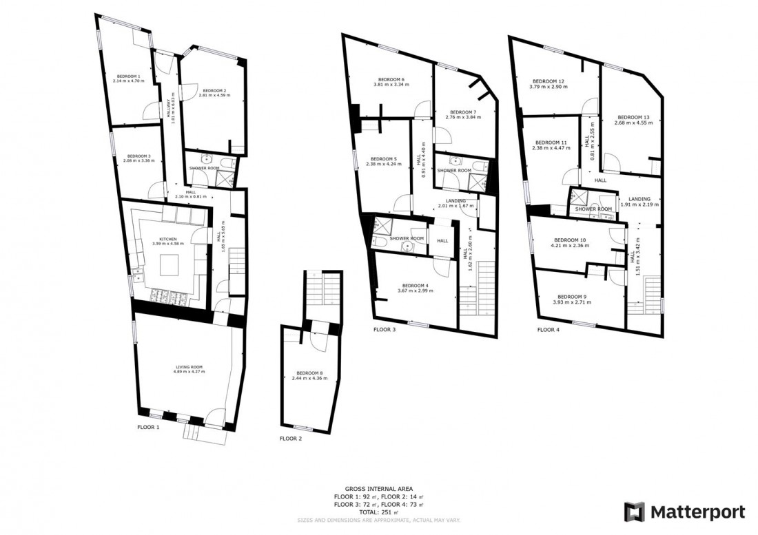 Floorplan for HIGH YIELDING HMO | BS8