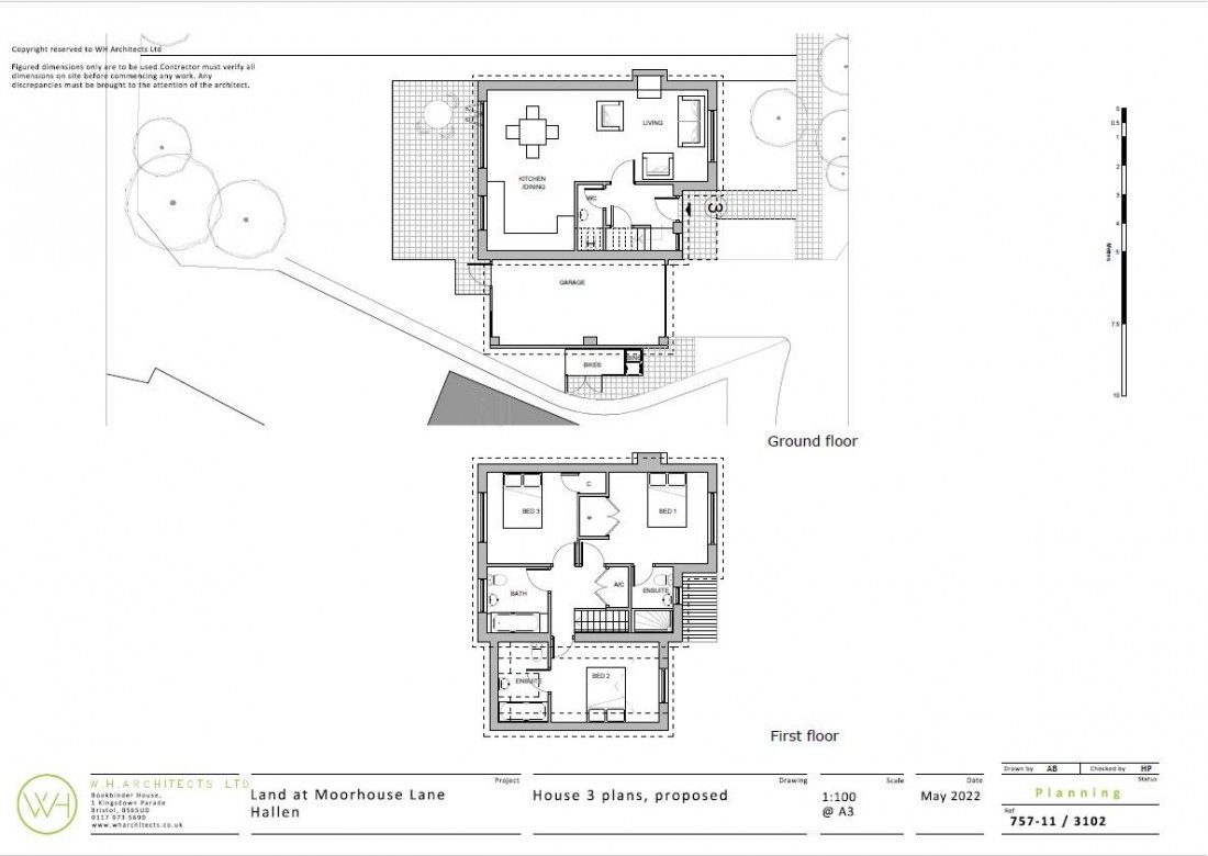 Floorplan for SITE | PLANNING | 4 X HOUSES | BS10