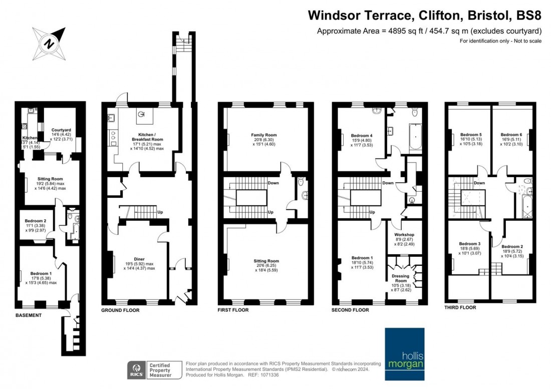 Floorplan for Windsor Terrace, Clifton