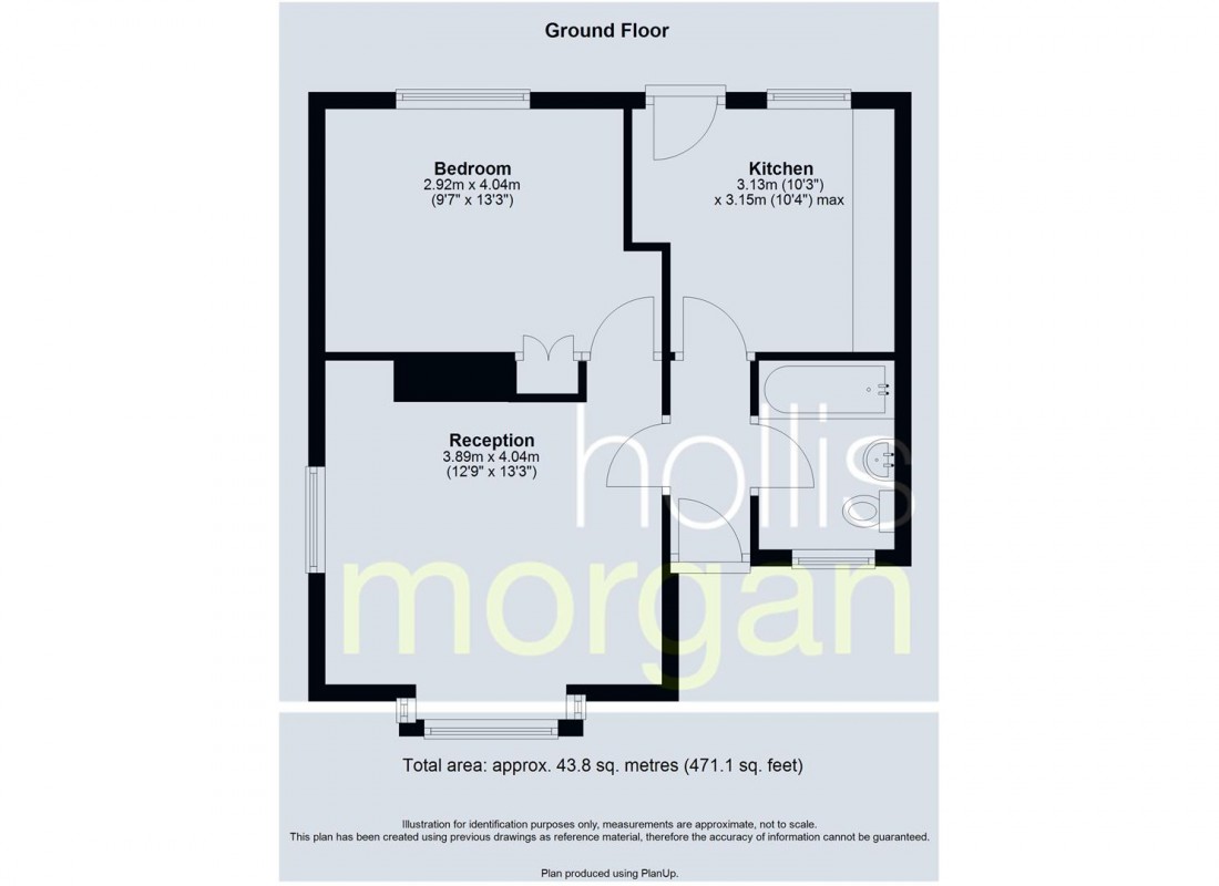 Floorplan for CORNER PLOT | BASIC UPDATING | GL52