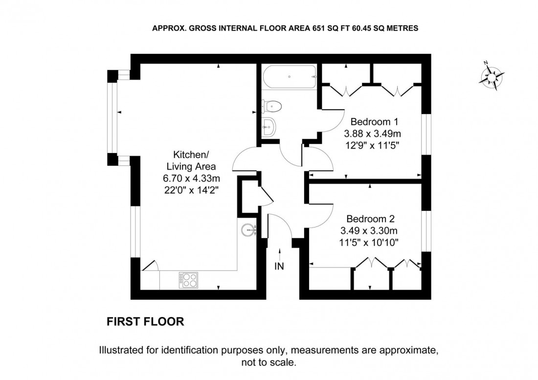 Floorplan for Granby Hill, Clifton