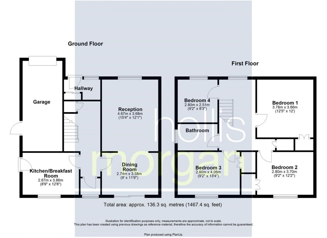 Floorplan for DETACHED HOME | BURNHAM ON SEA TA8
