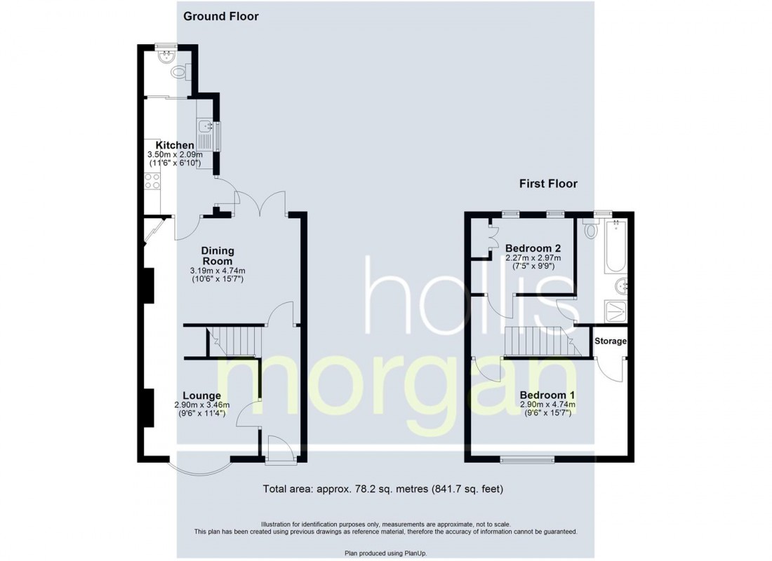 Floorplan for COTTAGE | UPDATING | BS16