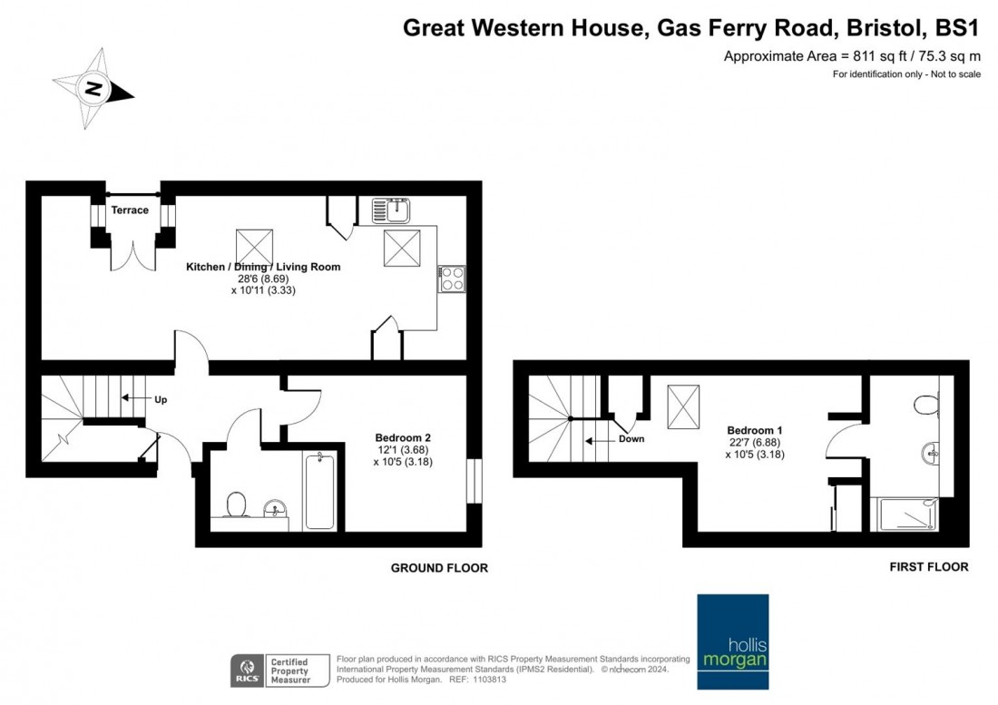 Floorplan for Gas Ferry Road, Harbourside