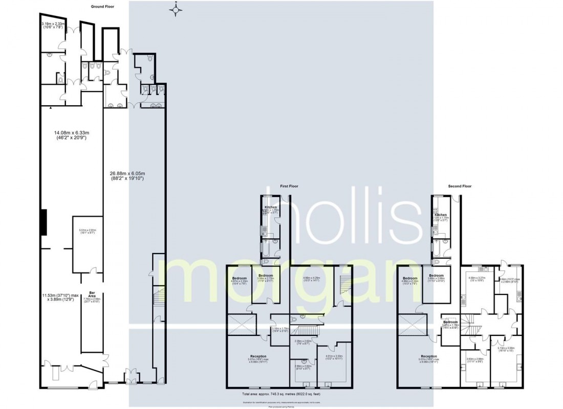 Floorplan for MIXED USE INVESTMENT | £68K PA | WSM