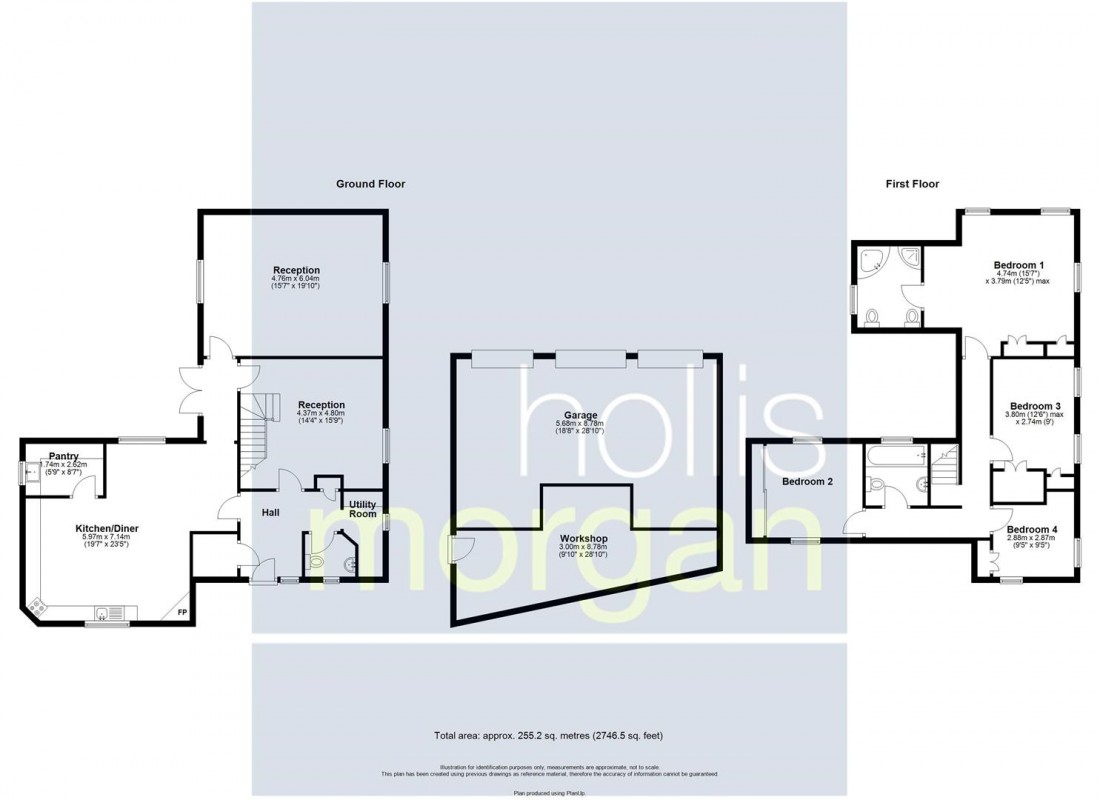 Floorplan for DETACHED WOODLAND HOME | CHURCHAM