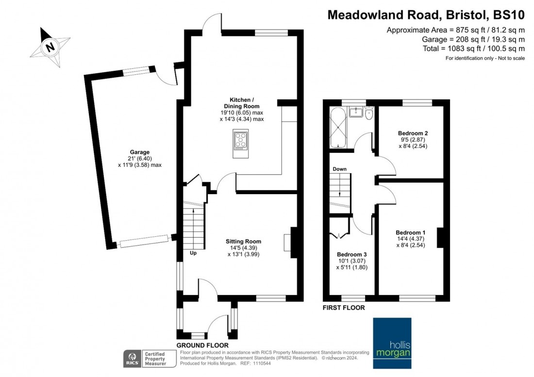 Floorplan for Meadowland Road, Henbury