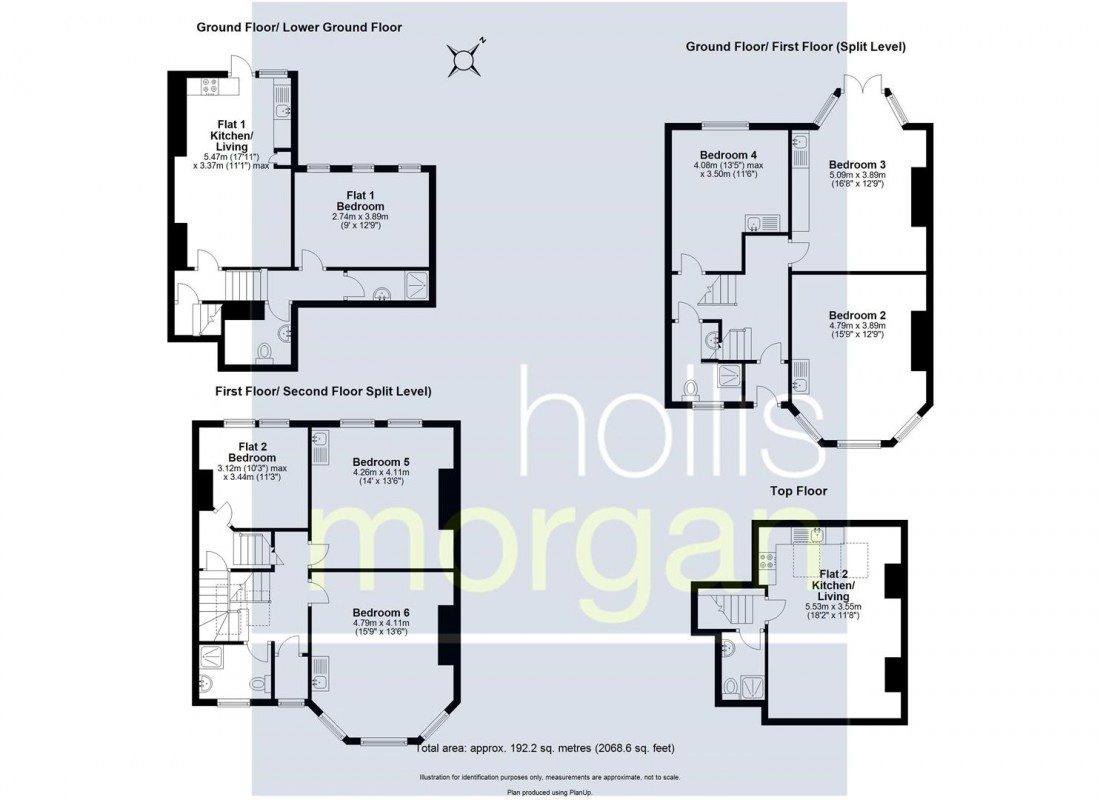 Floorplan for 7 BED HMO | FAMILY HOME | REDLAND BS6