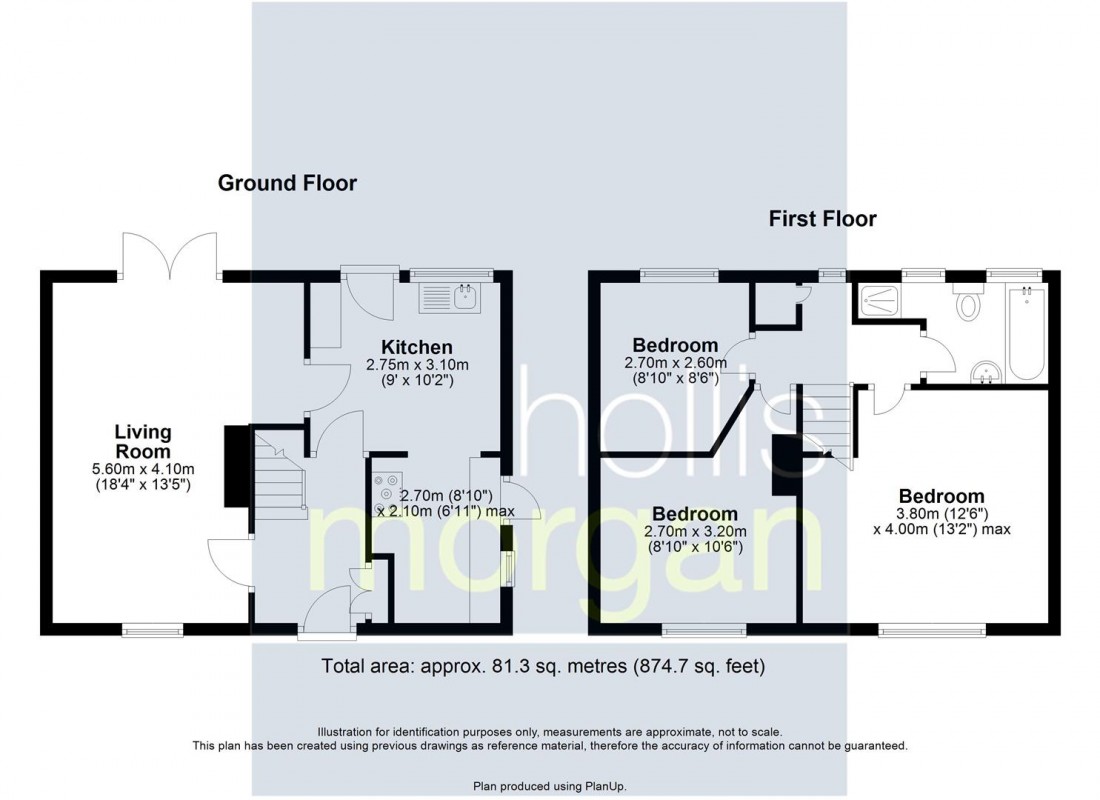 Floorplan for UPDATING | LARGE GARDEN | BS4