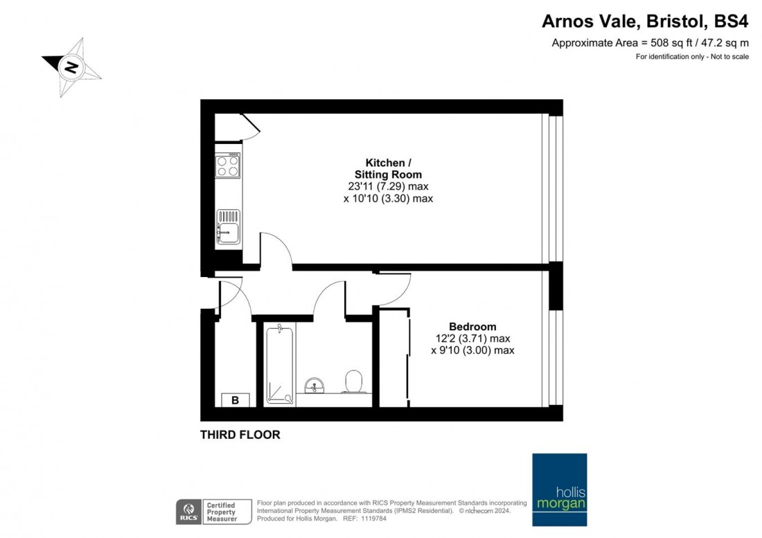 Floorplan for Paintworks, Arnos Vale