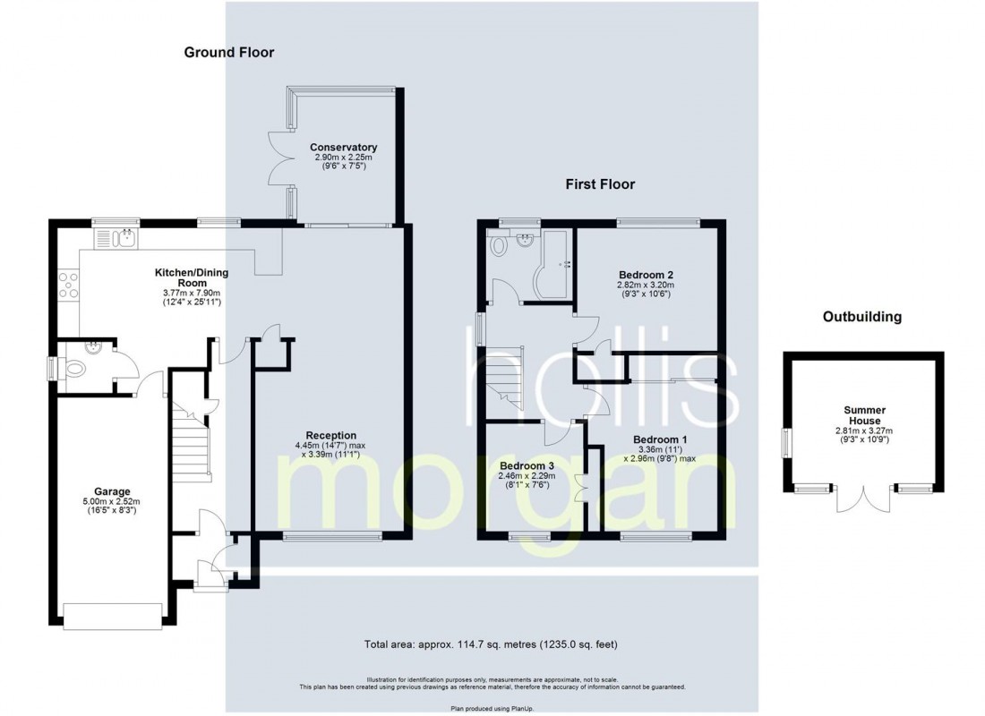 Floorplan for SEMI | WAS £335K | MIDSOMER NORTON