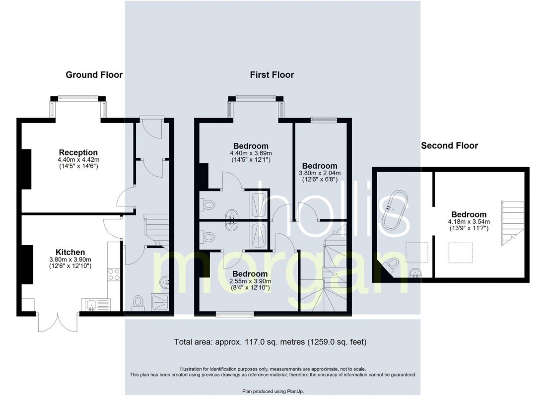 Floorplan for HOUSE | REDUCED | BURNHAM ON SEA