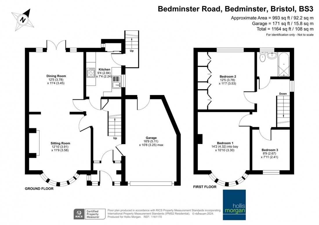 Floorplan for Bedminster Road, Bedminster