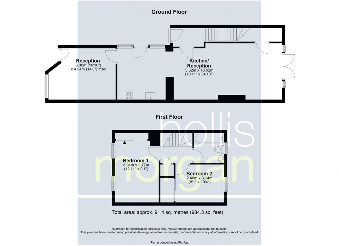 Floorplan for COTTAGE | BASIC UPDATING | BLAKENEY