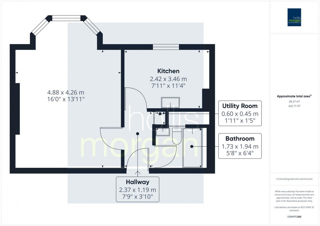 Floorplan for FLAT | UPDATING | BATH