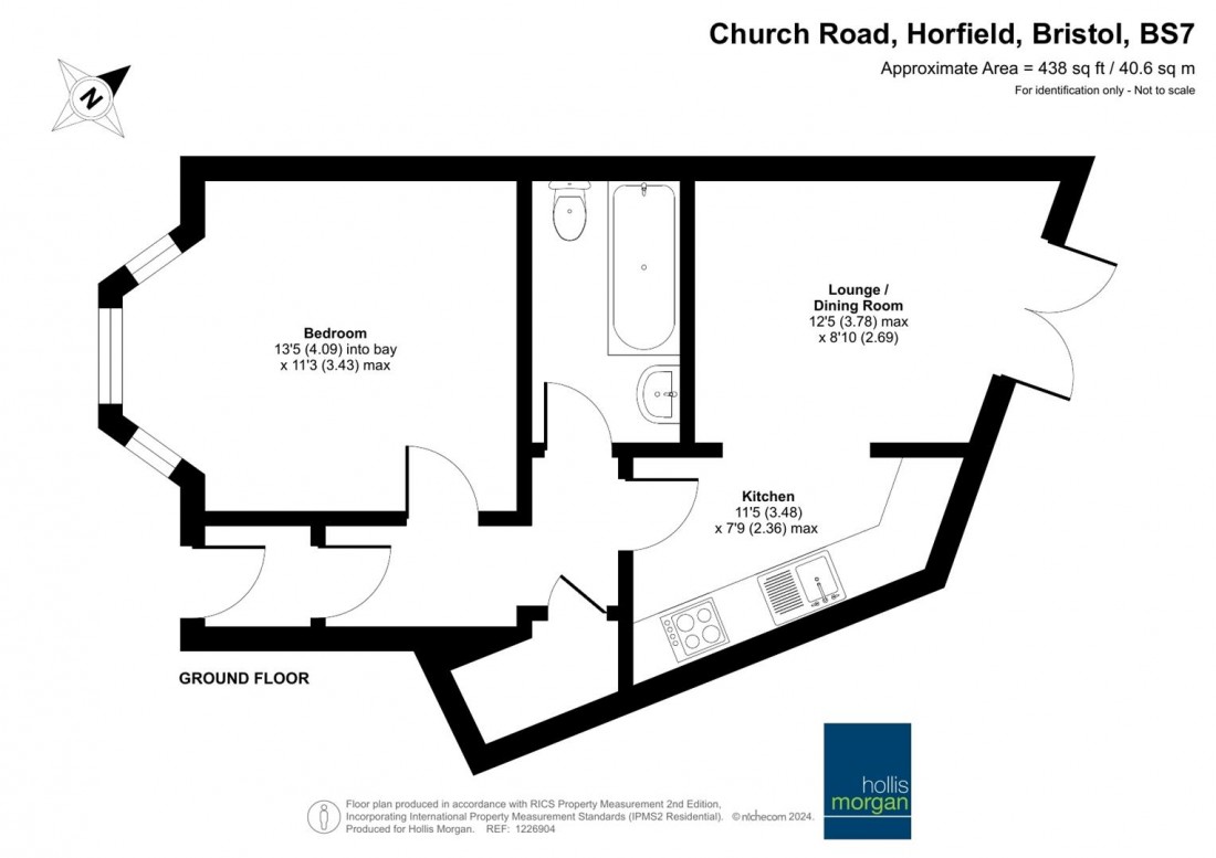 Floorplan for Church Road, Horfield