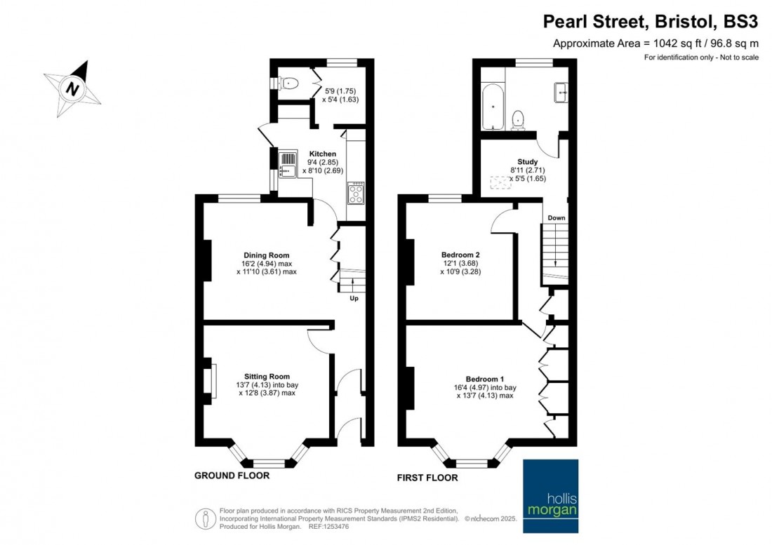 Floorplan for Pearl Street, Bedminster
