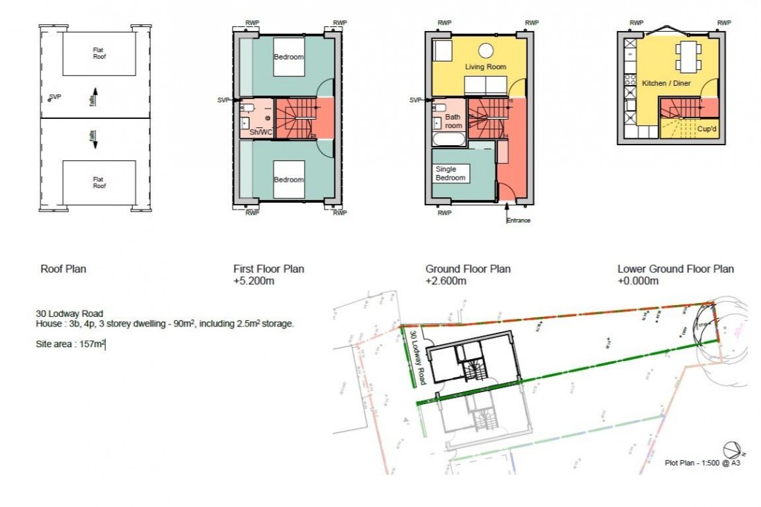 Floorplan for PLANNING | 2 X HOUSES | KNOWLE