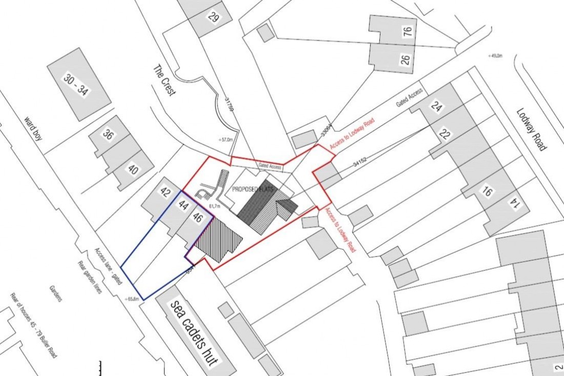 Floorplan for SITE | LAPSED PLANNING | KNOWLE