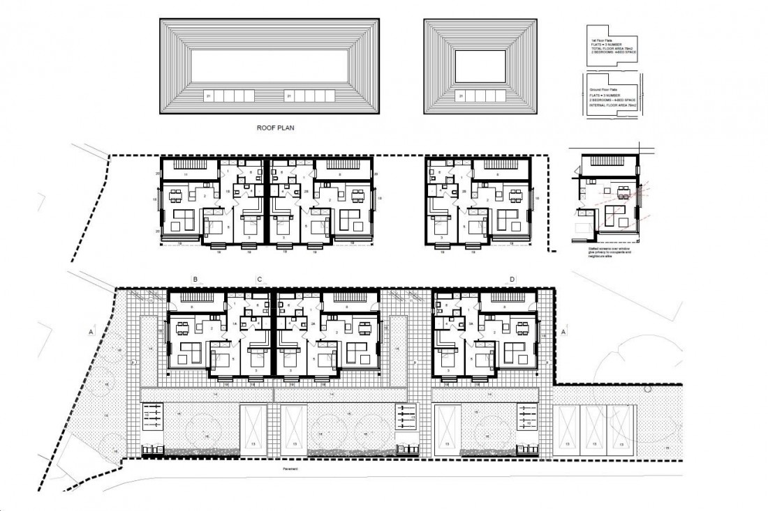 Floorplan for PLANNING | 6 X 2 BED | HORFIELD
