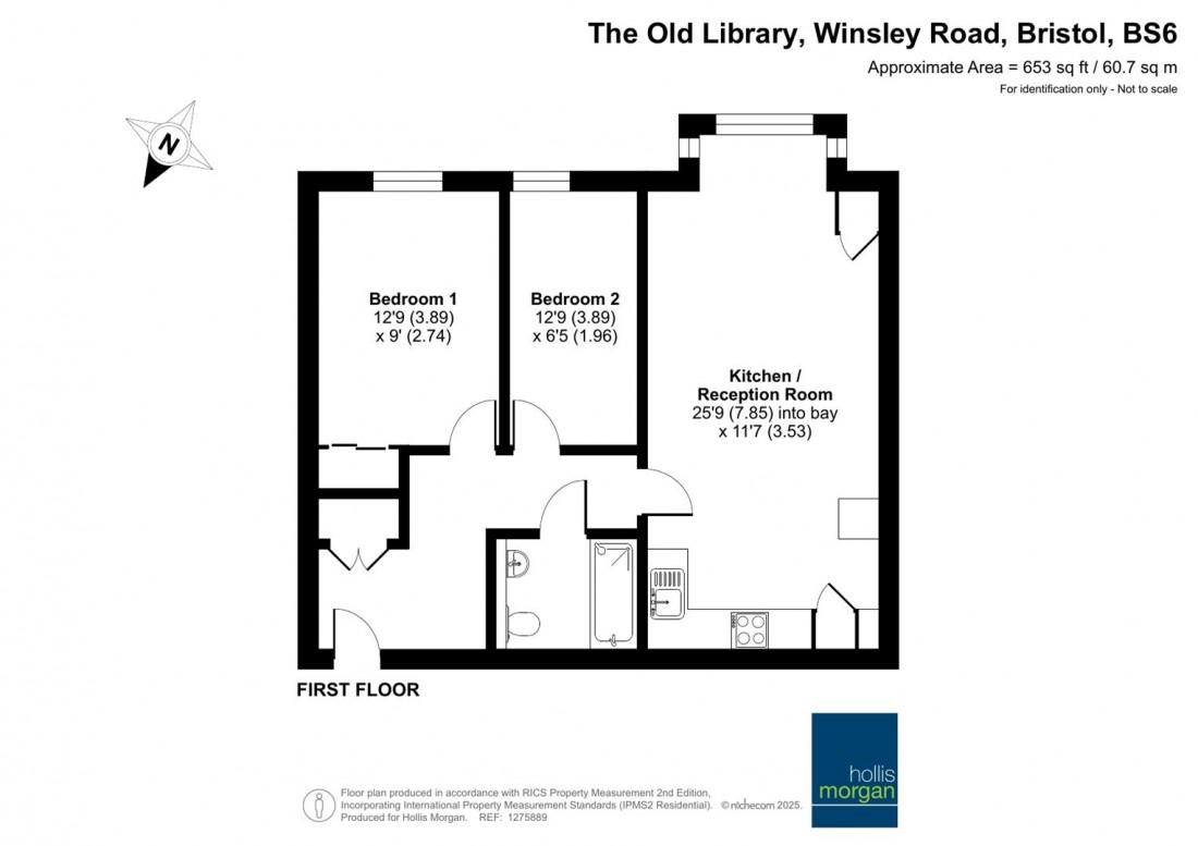 Floorplan for Winsley Road, Cotham