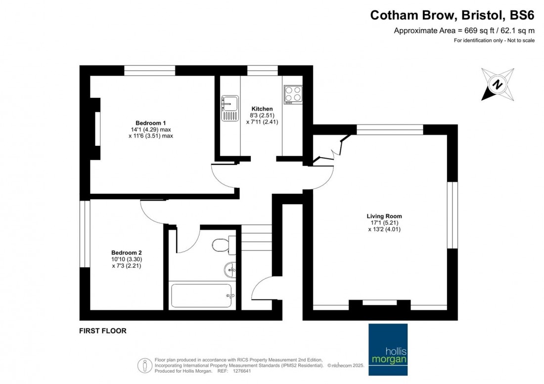 Floorplan for Cotham Brow, Cotham